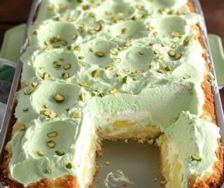 Tropical Pistachio Bliss Cake image