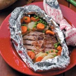 Foil Packet/Pork Chop Dinner image